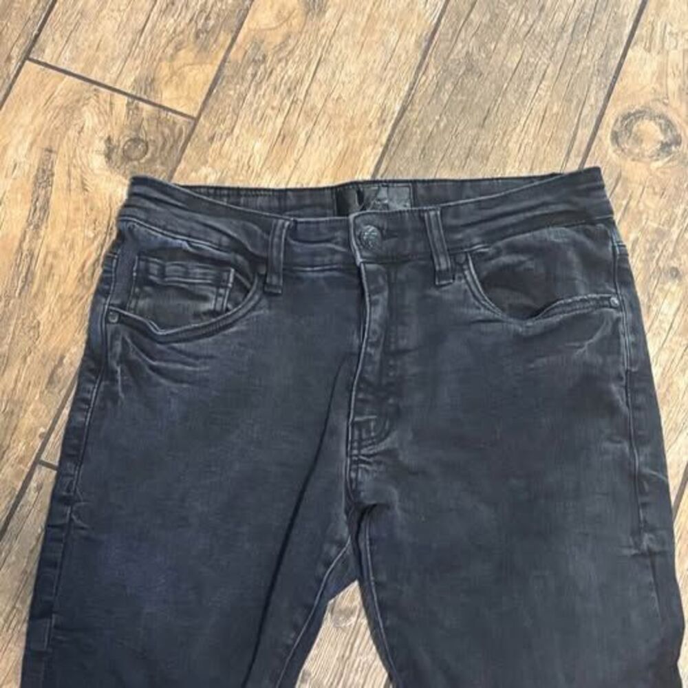Men’s YoungLa Black bodybuilder Skinny Jeans 30x28 - Picture 3 of 6